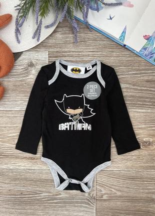 Боди бодик с длинным рукавом бэтмен
