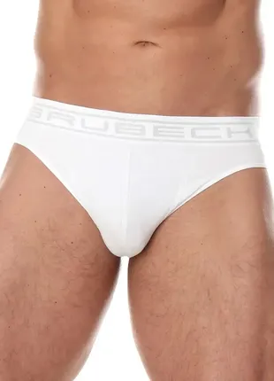 Трусы мужские бесшовные brubeck slip comfort cotton (черный, темно-синий. графит, серый)