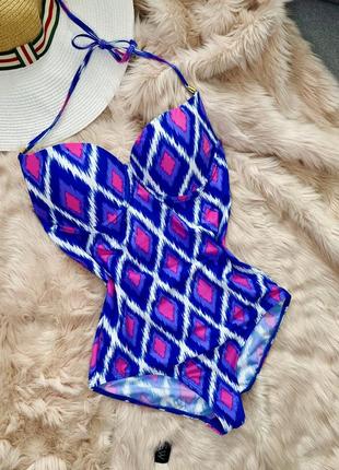 Закрытый слитный купальник с паралоном2 фото