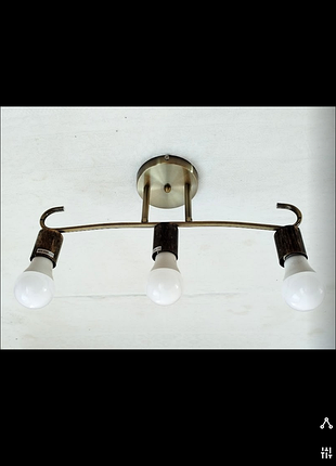Люстра светильник на 3 лампы в стиле лофт --- уценка
