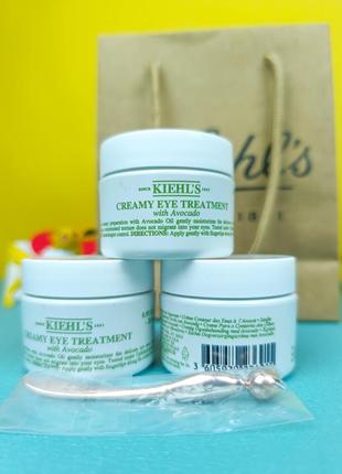 Крем kiehl's с авокадо навколо очей