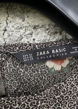 Жіноча блузка zara сорочка-шведка на вихід для прогулянок на роботу9 фото