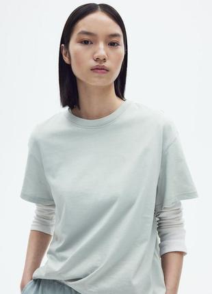 H&м футболки жіночі розмір s ментол