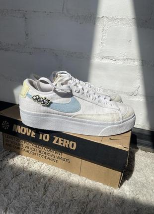 Кроссовки nike blazer low platform кросівки