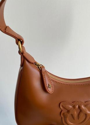 JW Anderson small Chain Lid bucket bag GANNI Purple, женская кожаная сумка, жеncкая кожаная сумка9 фото