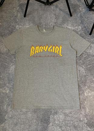 Футболка baby girl в стилі thrasher