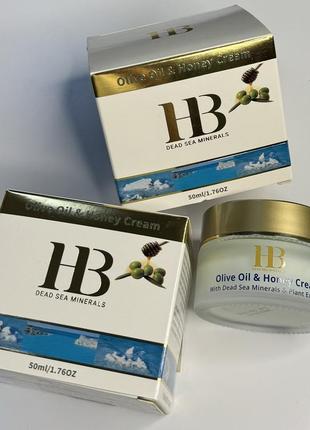 Health and beauty (h&b heath&beauty) olive oil & honey cream крем для обличья, 50 мл