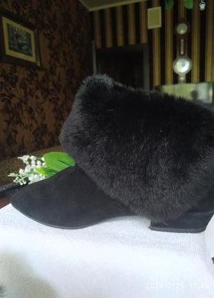 Полусапожки женские зимние р.36.5