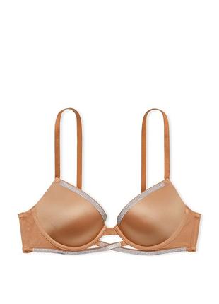 Бюстгальтер пуш-ап зі стразами victoria's secret very sexy shine cradle push-up bra2 фото