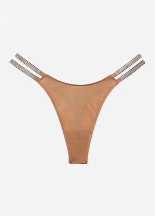 Трусики стринги со стразами double shine very sexy victoria's secret