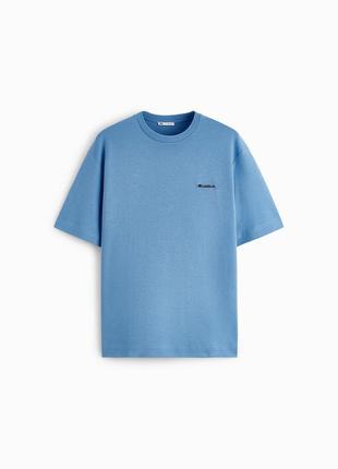 Котонова футболка zara, s, 780 грн