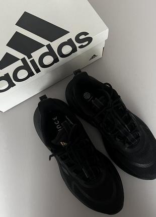 Бігові чорні кросівки adidas alphabounce +2 фото