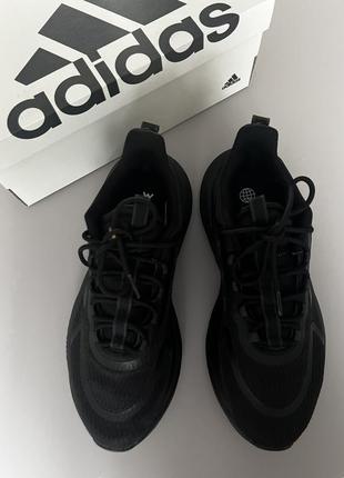 Бігові чорні кросівки adidas alphabounce +4 фото