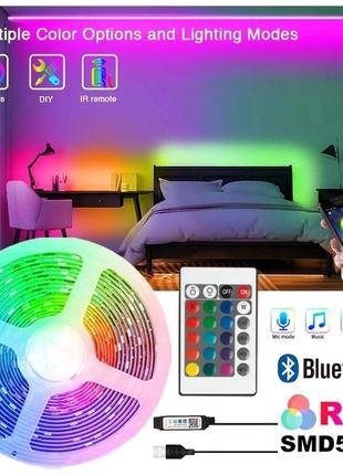 Лед лента 3м блютуз светодиодная тента светодиодная led тента светодиодная лента rgb5050 лед лезвия от павербанка