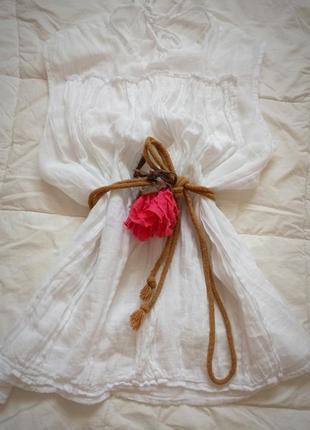 Italy, couture, воздушная блуза оверсайз, туника - платье мини, футболка, рубашка люкс