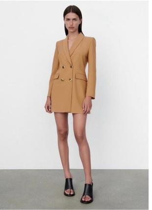 Пиджак удлиненный zara размер s