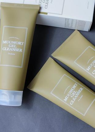Гель для вмивання з екстрактом полину i'm from mugwort gel cleanser, 150 мл