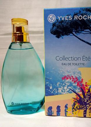 Collection ete eau de toilette yves rocher 75 мл, оригинал