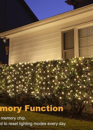 100 светодиодных рождественских гирлянд bowfar на открытом воздухе8 фото