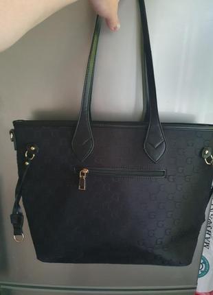 Чорна сумка під гуччі