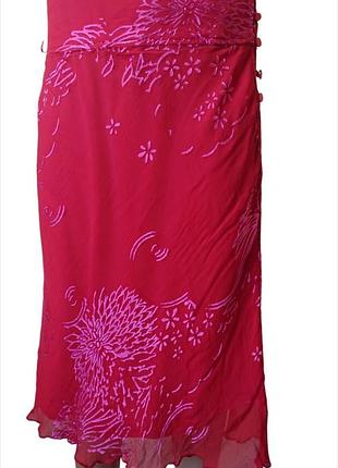 Шифоновая брендовая юбка