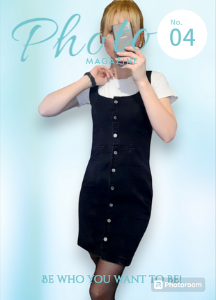 Джинсовий сарафан denim xs-s