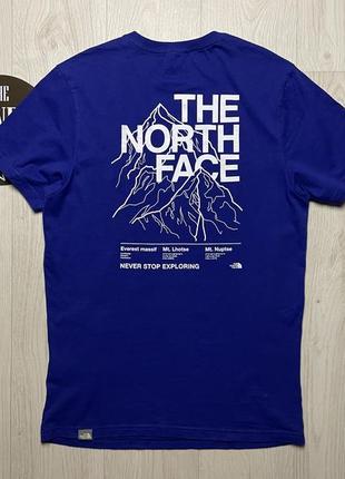 Мужская футболка the north face, размер s-m