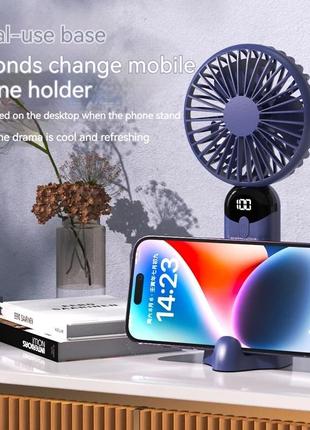 6 скоростей/3000mah ручной вентилятор/мини вентилятор/ручной вентилятор в дорогу