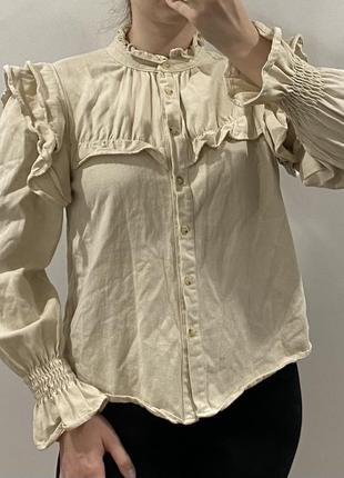 💗блуза з рюшами💗