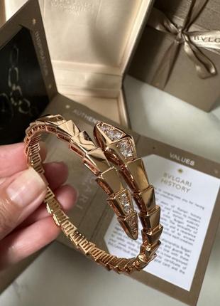 Браслет змія в стилі bvlgari