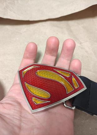 Superman man of steel dc ремінь пряжка twistedsoul пояс1 фото