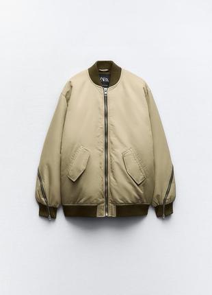 Куртка бомбер zara