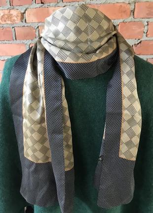 100% шелковый шарф для мужчины