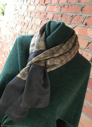 100% шелковый шарф для мужчины