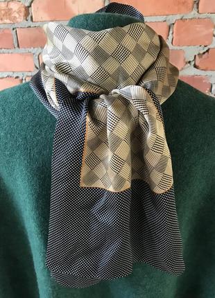 100% шелковый шарф для мужчины