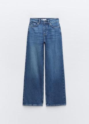 Джинси z1975 wide leg high waist zara