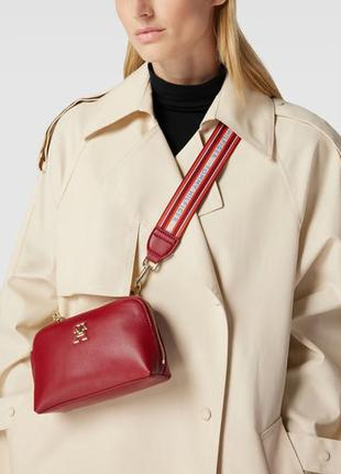 Красная сумочка кросс-боди ❤️ tommy hilfiger life crossover оригинал