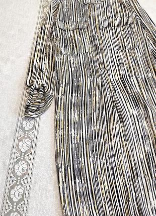 Платье рубашка прямого кроя