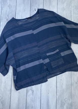 Футболка, блузка лён l/xl (40/42)