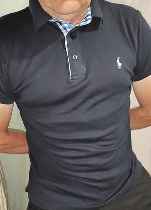 Стильна фірмова футболка теніска поло бренд.polo by ralph lauren.м