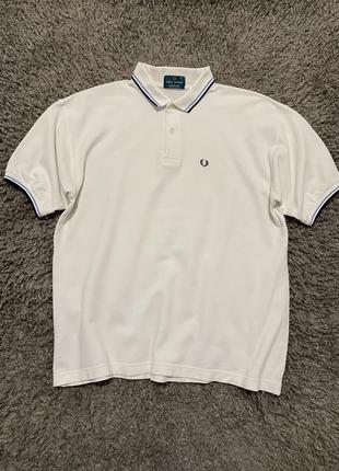 Футболка поло мужская "made in england" 100% оригинал из лого от fred perry