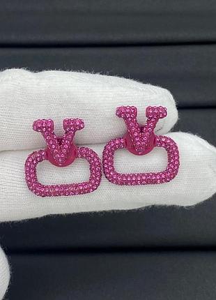 Серьги в стиле dior