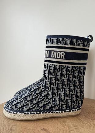 Christian dior chez moi granville oblique boots