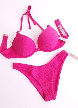 Купальник двойной пушап victoria's secret виктория сикрет оригинал
