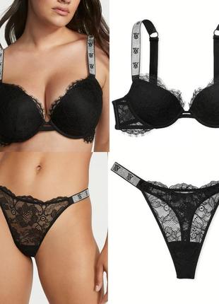 Victoria's secret комплекты белья со стразами 32с,34в, 34 с,36 с/хс,с,м,л