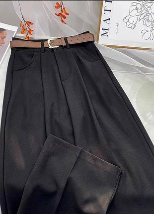 Брюки палаццо 7