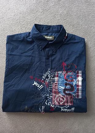 Брендовая рубашка desigual.