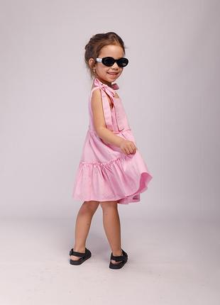 Сарафан льняной sundress с рюшами и бретелями (производитель miocaroua)