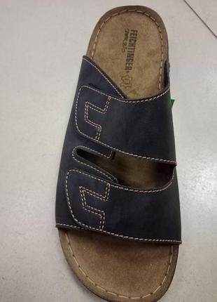 Комфортні шльопанці на липучках feichtinger2 фото