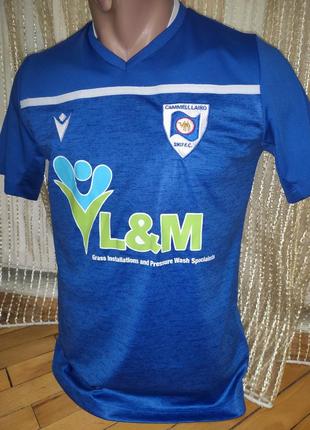 Спорт фирменная футболка macron.cammell laird 1907 fc.xs-s